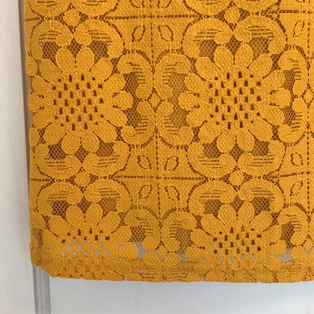 Mod Yellow Mini Dress - Picture 3 of 5